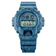 【CASIO 卡西歐】G-SHOCK 東京澀谷地圖 電子腕錶x藍 47.1mm(DW-6900SBY-2)