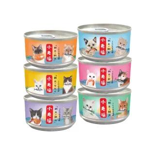 【小老福】濃湯鮮魚肉罐 80g*12罐組(貓罐、貓副食罐、全齡貓適用)