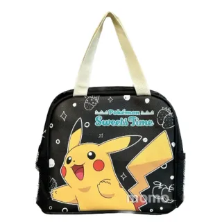 【POKEMON 精靈寶可夢】開心皮卡丘-尼龍手提袋