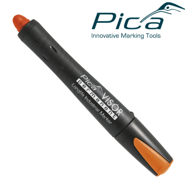 【Pica】Visor固體油漆筆 可換芯-橘(990/054)