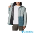 【Columbia 哥倫比亞 官方旗艦】男款-Omni-Tech防水外套-藍色(UWE68480BL / 2023春夏)