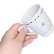 【小禮堂】SNOOPY 史努比 陶瓷咖啡杯 280ml - 喫茶系列(平輸品)