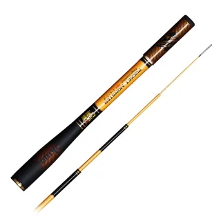 【OKUMA】口袋怪獸 94H 泰國蝦竿 黑金色(極簡短收納 收納更簡單)