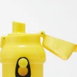 【小禮堂】寶可夢 皮卡丘 兒童彈蓋直飲水壺 480ml Ag+ - 黃眨眼款(平輸品)