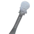 【小禮堂】哆啦A夢 一體成形不鏽鋼造型湯匙 13.5cm - 銀站姿款(平輸品)