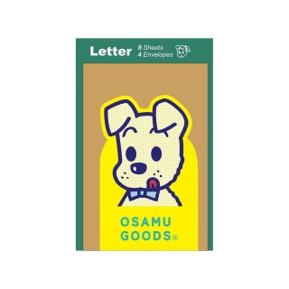 【GAKKEN】原田治 OSAMU GOODS 造型信紙組 小狗(文具雜貨)