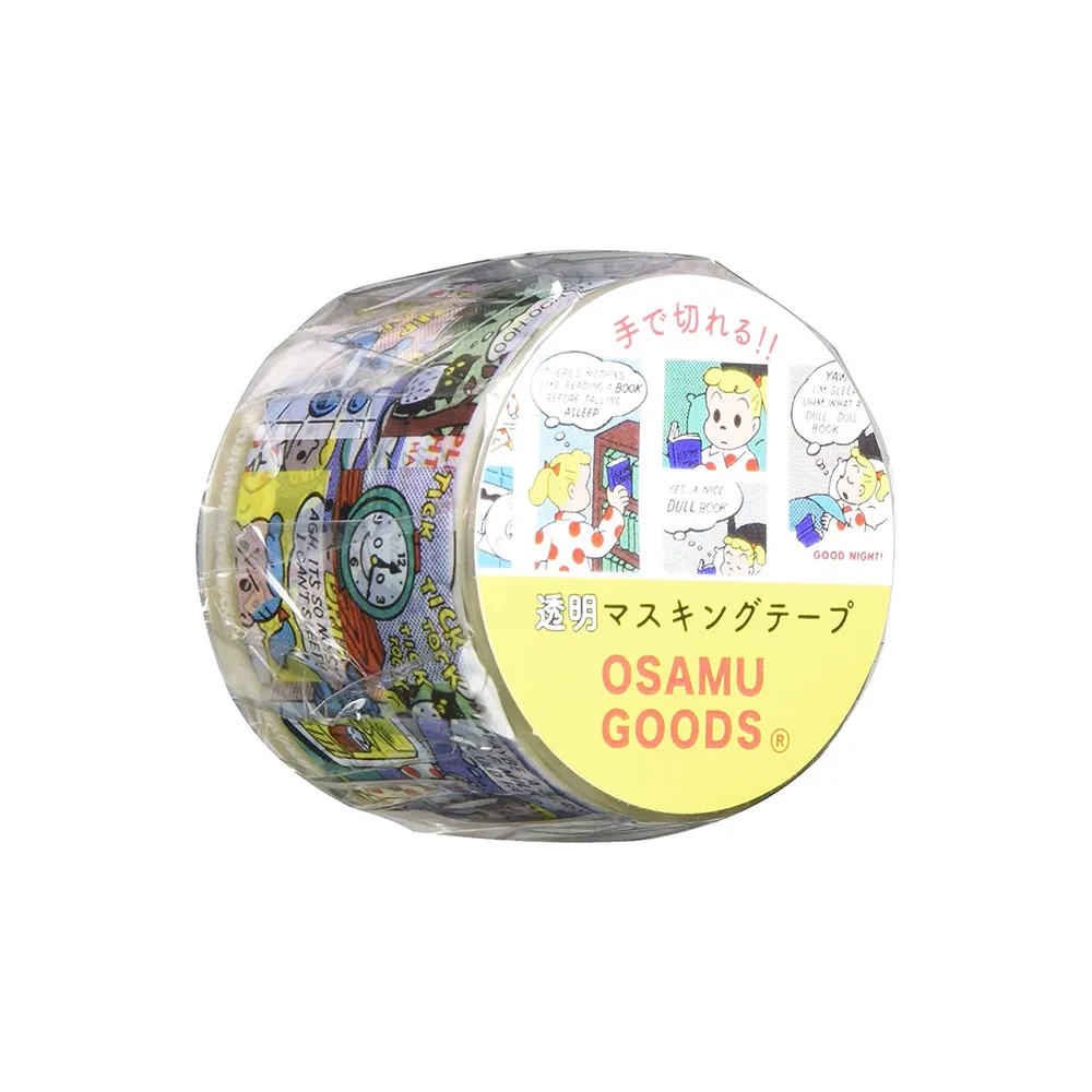 【GAKKEN】原田治 OSAMU GOODS 可撕透明膠帶 霧透膠帶 漫畫(文具雜貨)