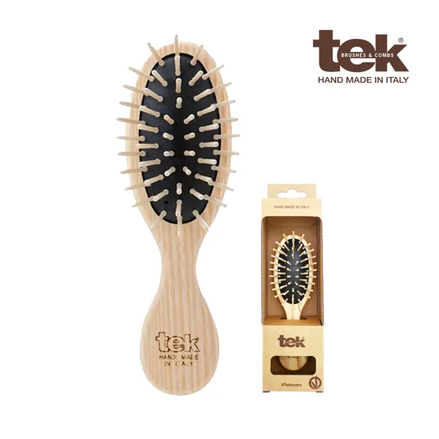 tek】天然梣木按摩梳糖衣梳(梳子/按摩梳/氣墊梳/頭皮按摩