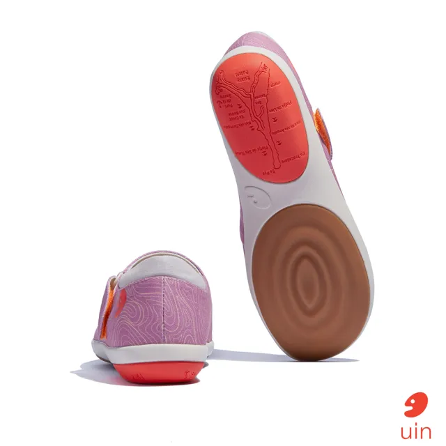 【uin】西班牙原創設計 女鞋 伊利特3素色丁香紫休閒鞋W1620753(素色)