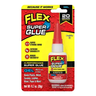 【FLEX SEAL】FLEX SUPER GLUE強力瞬間膠(20g / 大瓶裝)