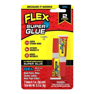 【FLEX SEAL】FLEX SUPER GLUE 強力瞬間膠(每條 3g / 二入組)