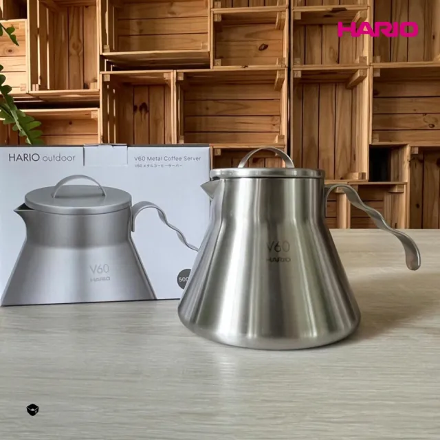 Hario V60 Drip Kettle Wood VKW-120-HSV