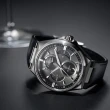 【CITIZEN 星辰】GENTS 光動能 鈦金屬 月相潮男腕錶-皮錶帶42mm(BU0060-09H 防水100米)