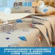 【Zhuyin】加厚乳膠冰絲涼蓆 床墊 涼感乳膠涼席 雙人(冰絲涼席 冰涼墊 送枕套x2)