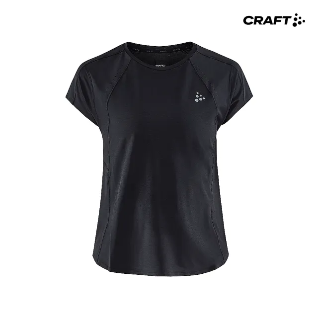 【CRAFT】女 PRO CHARGE TEE W 運動上衣(1911915-999000)