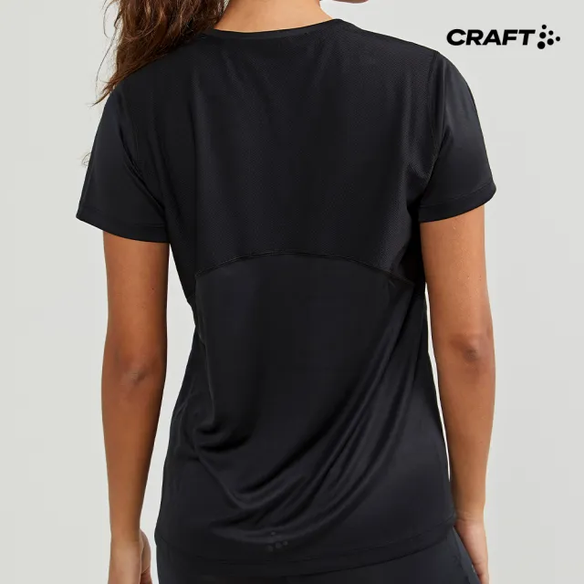 【CRAFT】女 ADV ESSENCE SS TEE W 運動上衣(1909984-999000)