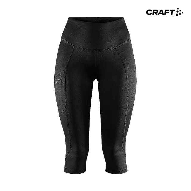 【CRAFT】女 ADV ESSENCE CAPRI TIGHTS W 七分緊身運動褲(1908777-999000)