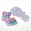 【SKECHERS】女童 涼鞋 拖鞋系列 閃燈鞋 FLUTTER HEARTS SANDAL(303105LLPMT)