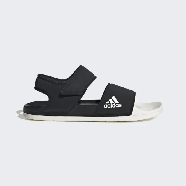 【adidas 愛迪達】Adilette Sandal 男女 涼鞋 運動 休閒 輕量 夏日 海灘 泳池 黑白(HP3006)