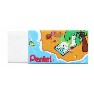 【Pentel 飛龍】波醬 橡皮擦 卡通塑膠擦 款式隨機出貨 /個 ZEH-05PTP