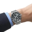 【CITIZEN 星辰】鈦金屬 光動能月相手錶/42mm 送行動電源 畢業禮物(BU0060-68E)