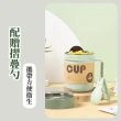 【早晨食光】莫蘭迪綠304不鏽鋼杯-500ml(附湯匙 大容量 湯碗 保溫杯 隨行罐 燜燒罐 便當盒)