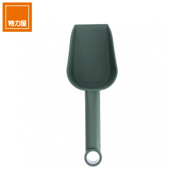【特力屋】塑膠平鏟 小尺寸 綠色款 GL256