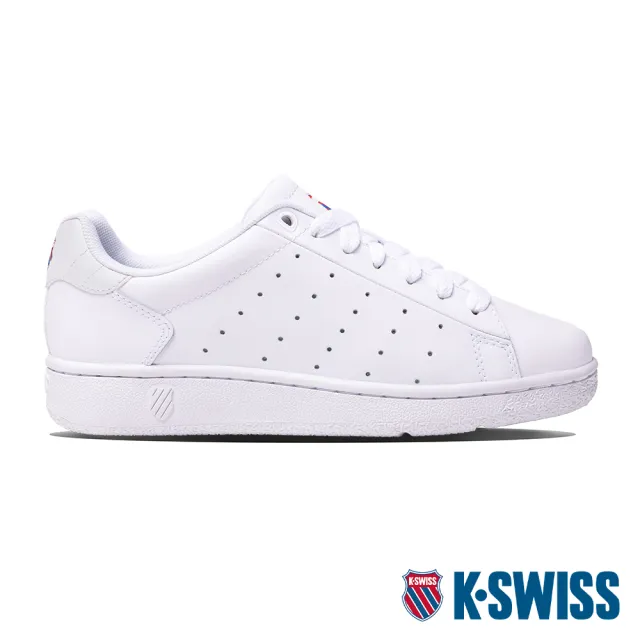 【K-SWISS】時尚運動鞋 Classic PF-女-白(小白鞋 98505-101)