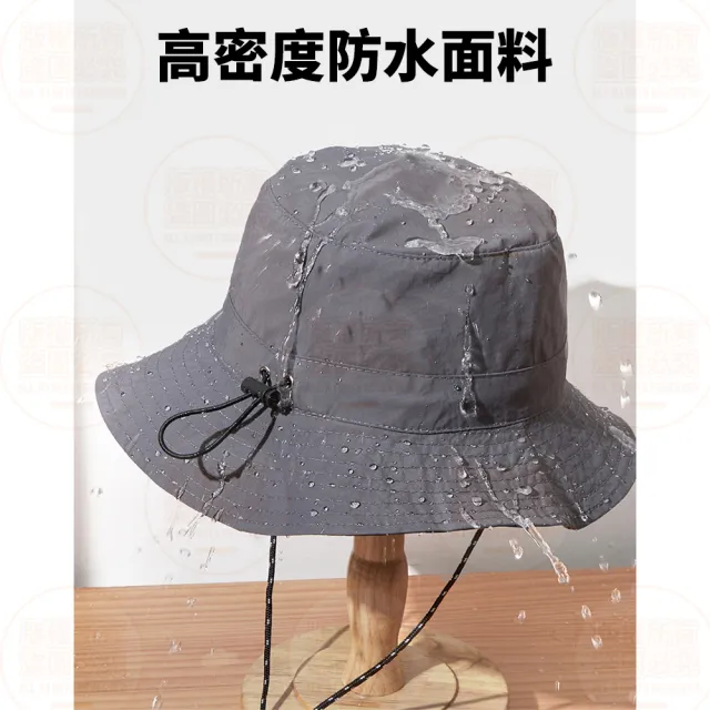 【原家良品】防潑水漁夫帽 可收納 遮陽帽 防曬帽 登山帽 露營帽 多色可選