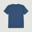 【Hang Ten】男裝-REGULAR FITT純棉航海印花短袖T恤(藍)