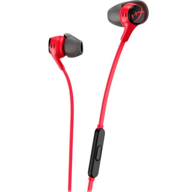 【HyperX】Cloud Earbuds II 入耳式耳機 紅(705L8AA)