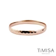 【TiMISA】格緻真愛 純鈦手環(寬版-玫瑰金)