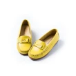 【ALAIN DELON】完美舒適百搭豆豆鞋W7524(2色 黃色 藍色)