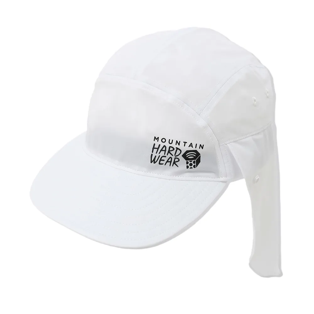 【Mountain Hardwear】SunShade Cap 日系防潑水後頸遮陽露營帽 白色 #OE4973