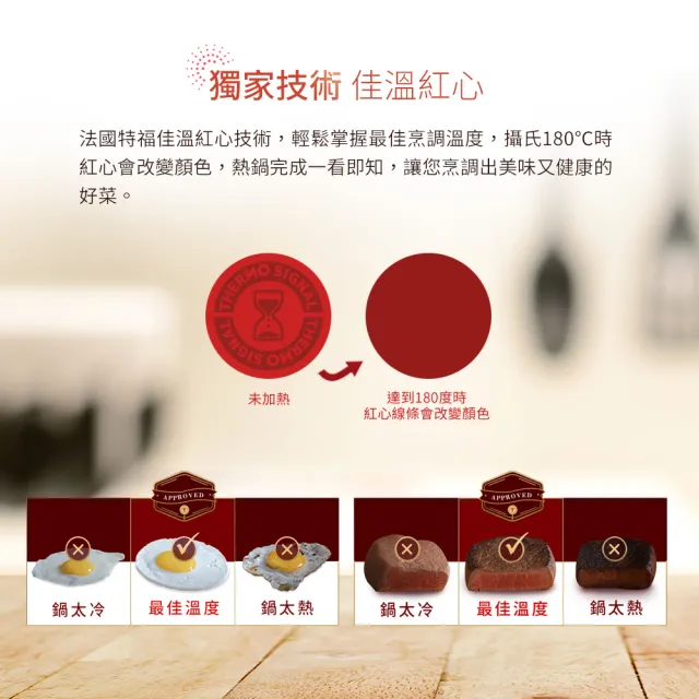 【Tefal 特福】玫瑰紅系列28CM不沾鍋深平底鍋