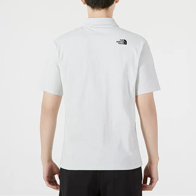 The North Face】北臉上衣男款短袖上衣運動POLO衫M MFO S/S COTTON