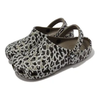 【Crocs】洞洞鞋 Classic Animal Print Clog 克駱格 豹紋 男鞋 女鞋 涼拖鞋 卡駱馳(2066762BY)