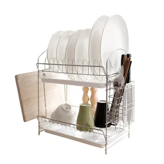 【完美主義】精緻不繡鋼KD組合式餐具架(100%台灣製造) 