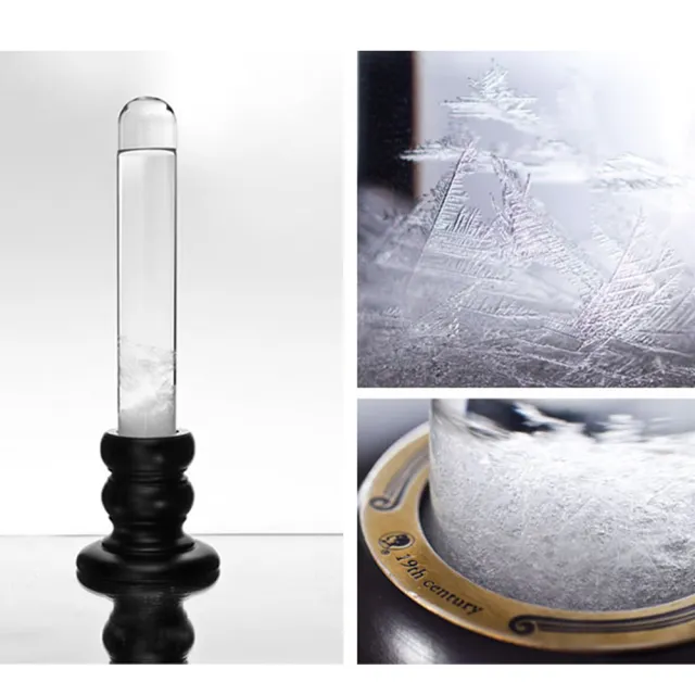 【Mr.sci 賽先生科學】Storm glass 復古圓柱風暴球