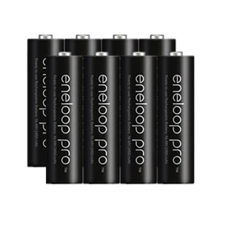 【Panasonic國際牌ENELOOP】高容量充電電池組(3號8入)