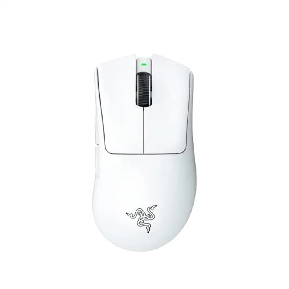 【Razer 雷蛇】DeathAdder V3 Pro White 煉獄奎蛇 V3 Pro 無線電競滑鼠(白)