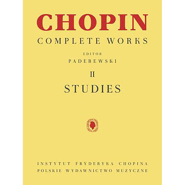 Kaiyi Music 凱翊音樂 蕭邦完整作品集第2冊：練習曲 Chopin Complete Works Vol. II Studies