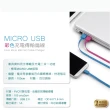 【E-books】X10 Micro USB 彩色充電傳輸扁線1m-1入