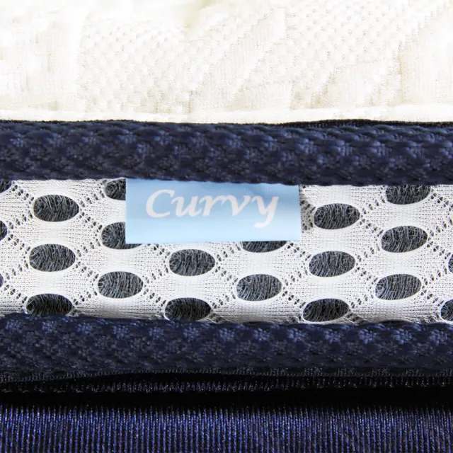 【bodipad 寶倍得】Curvy 完美曲線 蜂巢獨立筒彈簧床墊-單人3尺