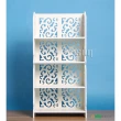 【Osun】DIY木塑板置物架 歐式白色雕花四層巴洛克經典款(CE178-8040)