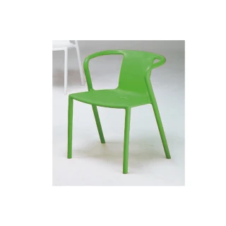 【ONE 生活】比歐餐椅-兩入(黃*藍*綠*紅*白*黑扶手款餐椅)