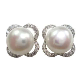 【BILLY KING 貝麗晶】天然珍珠耳環(MOMO獨賣 EP499)