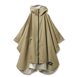 【KIU】成人日常斗篷雨衣(319-911 米色)