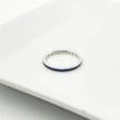 【Niloe】寶藍純銀尾戒 指耀華麗 組合戒系列 女款創新設計(925純銀 尾戒 對戒 多尺寸)