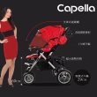 【CAPELLA】901系列 三輪豪華手推車/嬰兒手推車(寬大車輪推行更輕鬆 單手秒收/雙面睡墊/腳套)